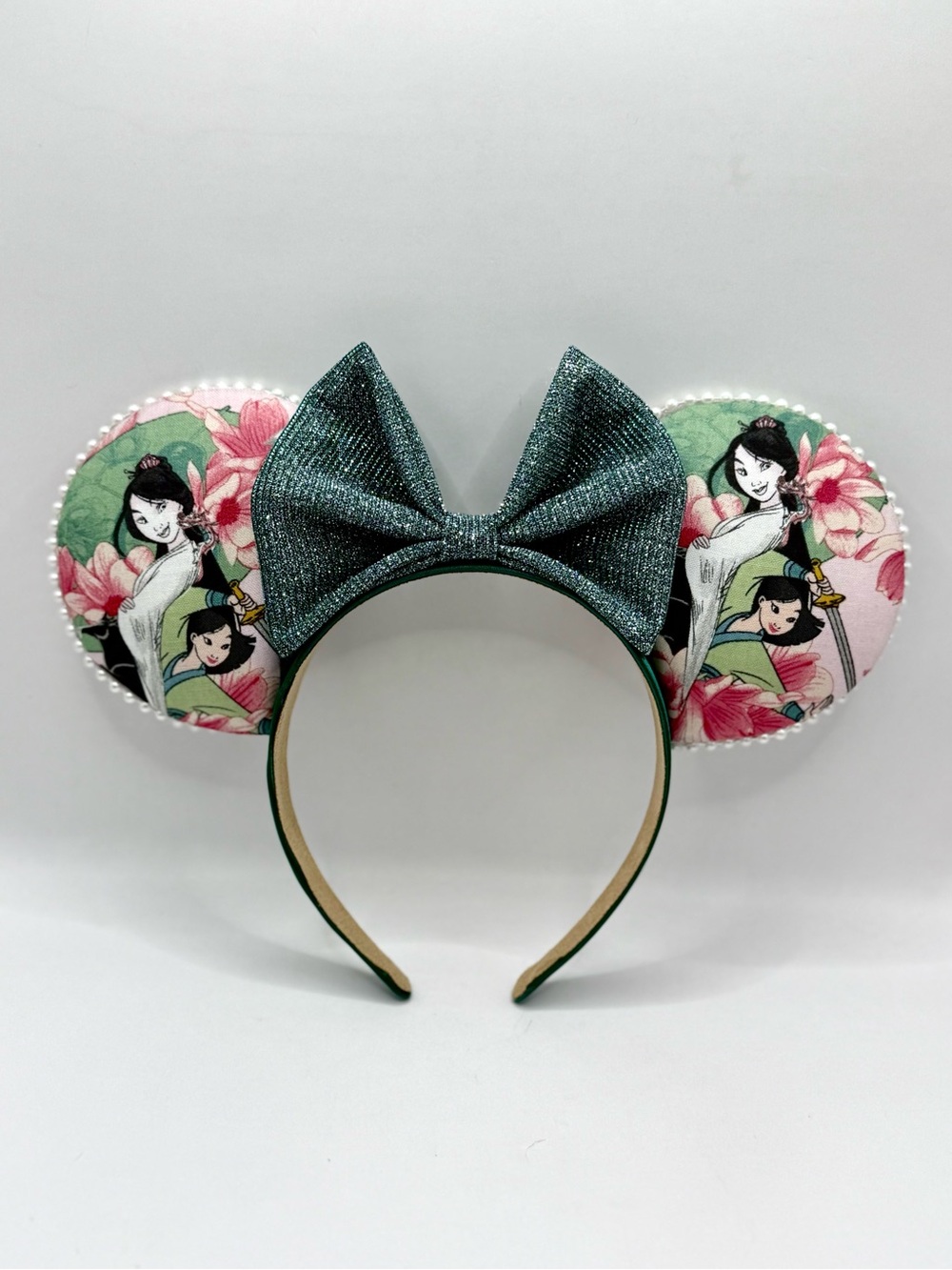 Disney Mulan Floral Handmade Minnie Ears